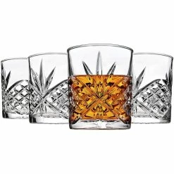 Hot Sale ✔️ Kitchen & Dining Godinger Dublin Double Old Fashion Glasses - Set Of 4 🥰