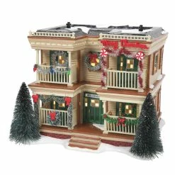 Best Pirce 🎁 Department-56 Home Decor Department 56 Snow Village Holiday Flats Apartment Building 🧨