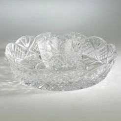 Best reviews of 🌟 Kitchen & Dining Godinger Dublin Mini Chip & Dip Crystal Serveware 🥰