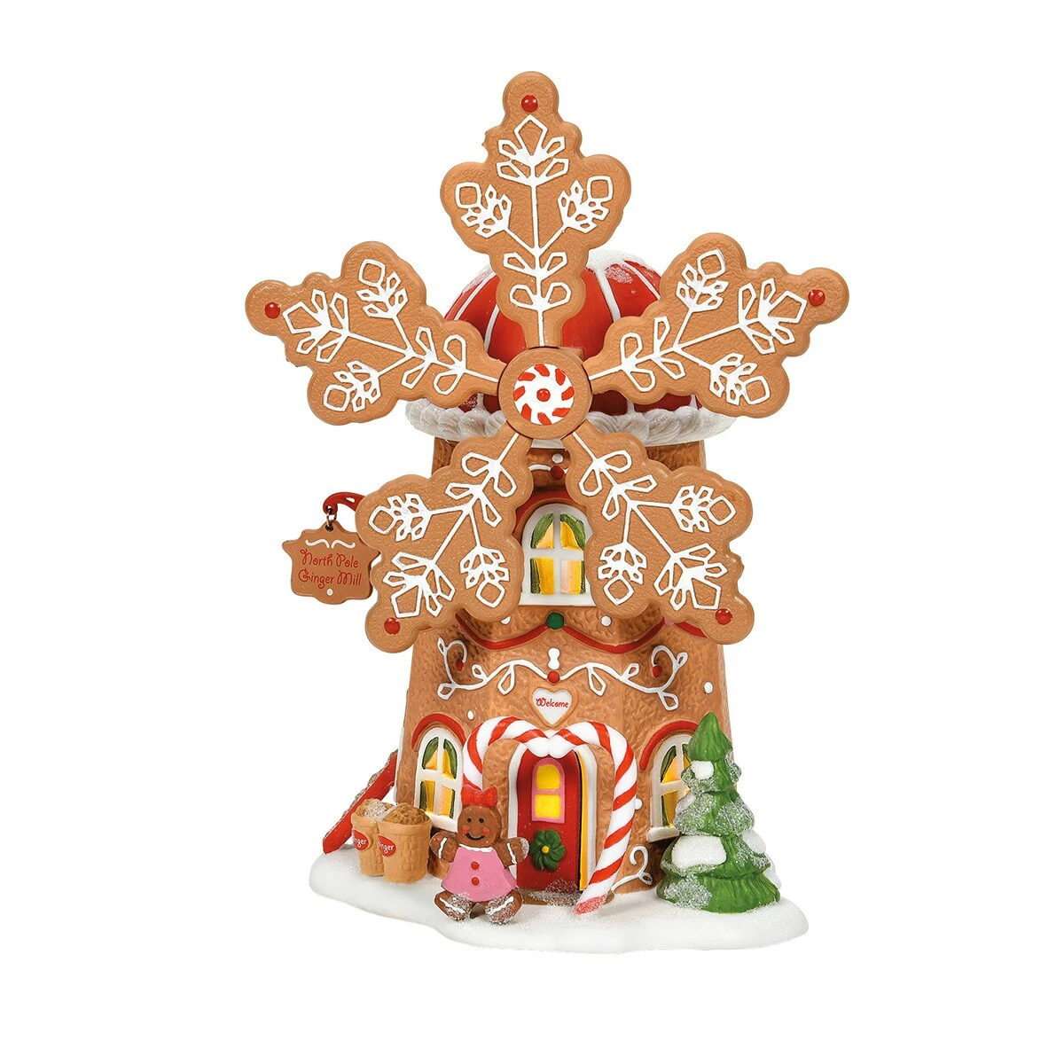 Discount β€οΈ Department-56 Home Decor Department 56 North Pole Village Gingerbread Cookie Mill Figurine π 3 Discount β€οΈ Department-56 Home Decor Department 56 North Pole Village Gingerbread Cookie Mill Figurine π