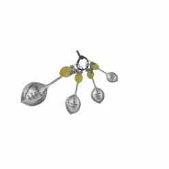 Best Sale 🔔 Kitchen & Dining Ganz Lemons Measuring Spoons - Set Of 4 🌟