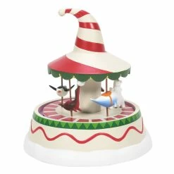 Brand new 🛒 Department-56 Home Decor Department 56 Nightmare Before 🎁 Christmas 🎁 Christmas Town Carousel 🤩