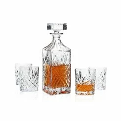 Best deal ⌛ Kitchen & Dining Godinger Dublin 5pc. Whiskey Set 🥰