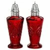 Top 10 🤩 Kitchen & Dining Godinger Dublin Red Salt And Pepper Shaker Set 😍