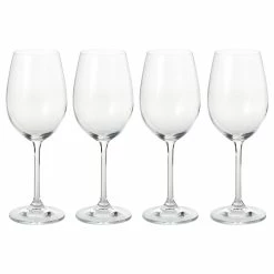 Outlet ❤️ Kitchen & Dining Godinger Meridian Set Of 4 Wine Glasses 🧨
