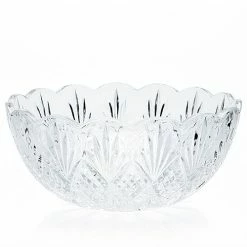 Deals ❤️ Kitchen & Dining Godinger Dublin Crystal Serving Bowl 🧨