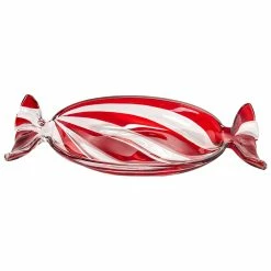 Best reviews of 😀 Kitchen & Dining Godinger Red Peppermint Small Tray ❤️