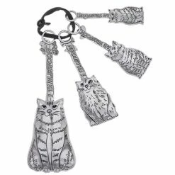 New ⭐ Kitchen & Dining Ganz Cats Measuring Spoons - Set Of 4 🛒
