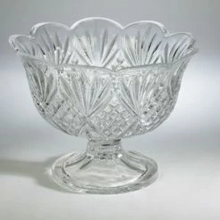 Brand new 🛒 Kitchen & Dining Godinger Dublin Crystal Footed Trifle Bowl 🤩