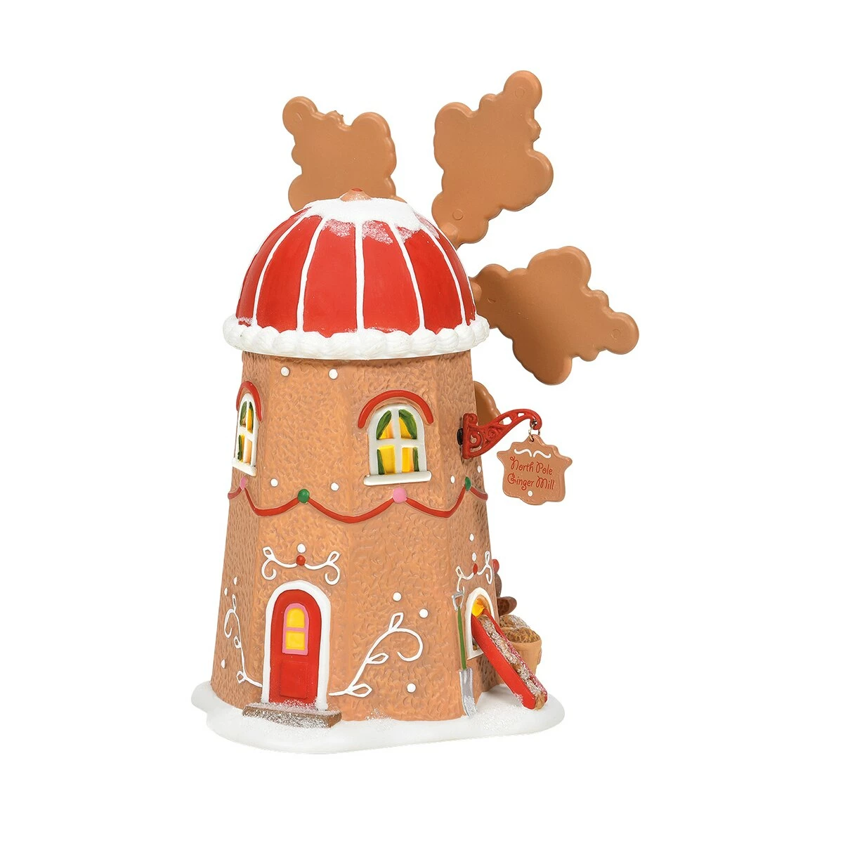 Discount β€οΈ Department-56 Home Decor Department 56 North Pole Village Gingerbread Cookie Mill Figurine π 4 Discount β€οΈ Department-56 Home Decor Department 56 North Pole Village Gingerbread Cookie Mill Figurine π - Image 2