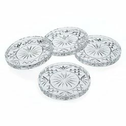 Coupon 💯 Kitchen & Dining Godinger Dublin Set Of 4 Coasters ✔️