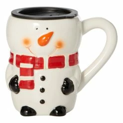 Buy 👏 Kitchen & Dining Godinger Snowman Travel Mug With Lid 👏