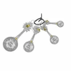 Top 10 🌟 Kitchen & Dining Ganz Bee Happy Measuring Spoons - Set Of 4 😉