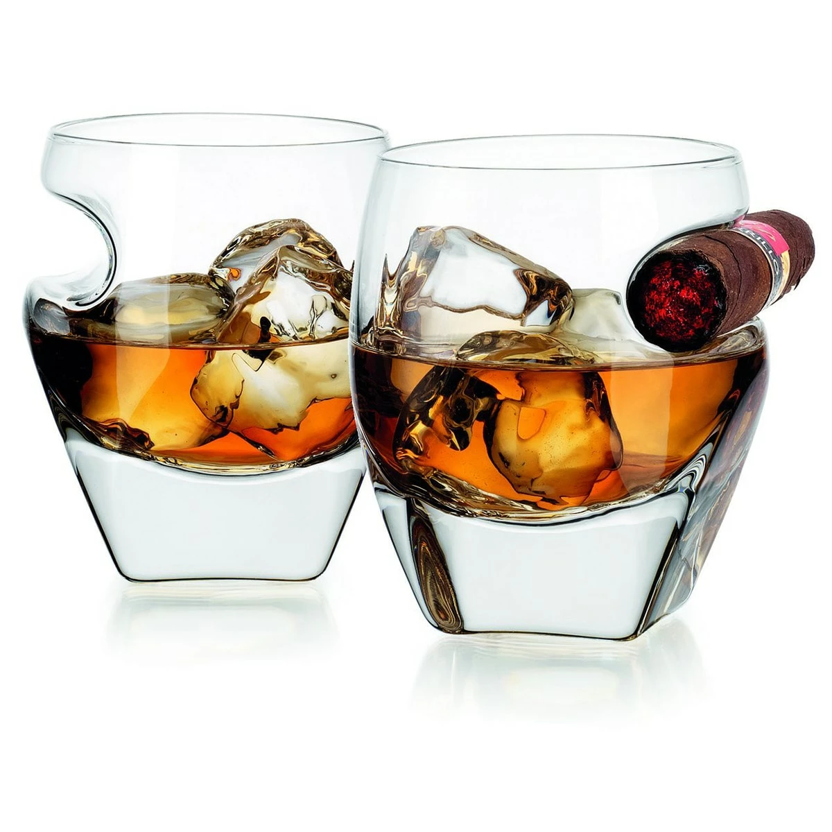 Budget ๐งจ Kitchen & Dining Godinger Arturo Cigar Whiskey Tumblers - Set Of 2 ๐ 2 Budget ๐งจ Kitchen & Dining Godinger Arturo Cigar Whiskey Tumblers - Set Of 2 ๐