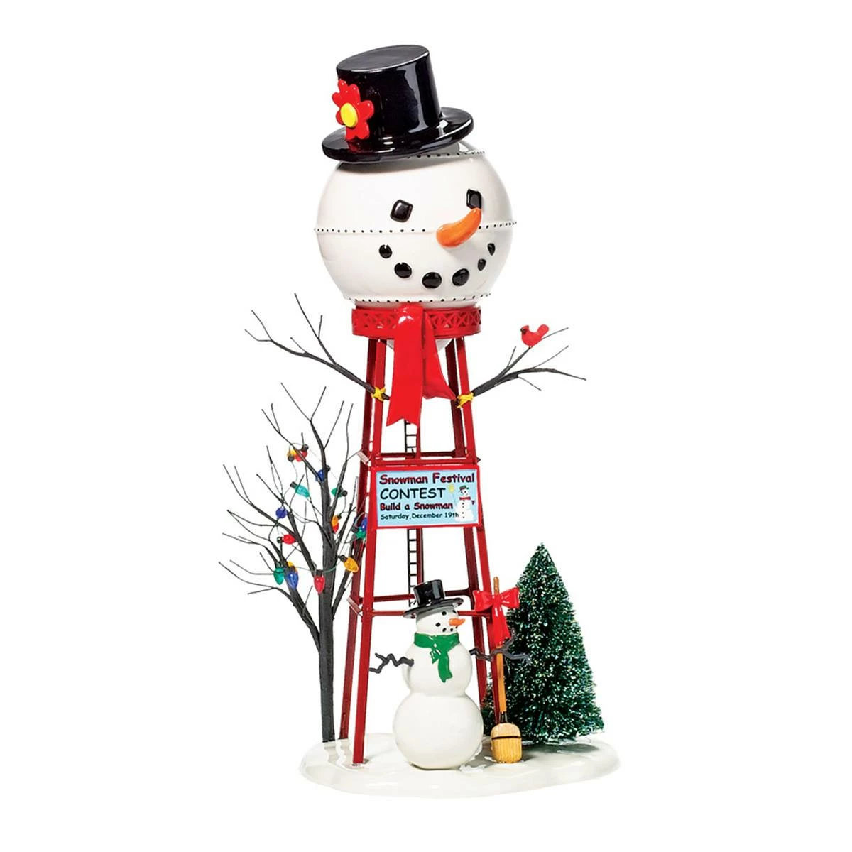 Best Sale π Department-56 Home Decor Department 56 Dickens Village Snowman Water Tower π 3 Best Sale π Department-56 Home Decor Department 56 Dickens Village Snowman Water Tower π