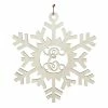 Budget 🔥 Department-56 Home Decor Department 56 17in. Hanging E Monogram Snowflake 😉