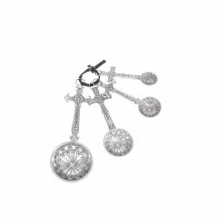 Best Pirce 🎁 Kitchen & Dining Ganz Cross Measuring Spoons - Set Of 4 😉